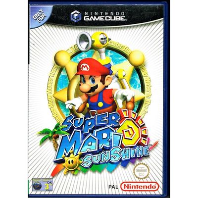 SUPER MARIO SUNSHINE GAMECUBE