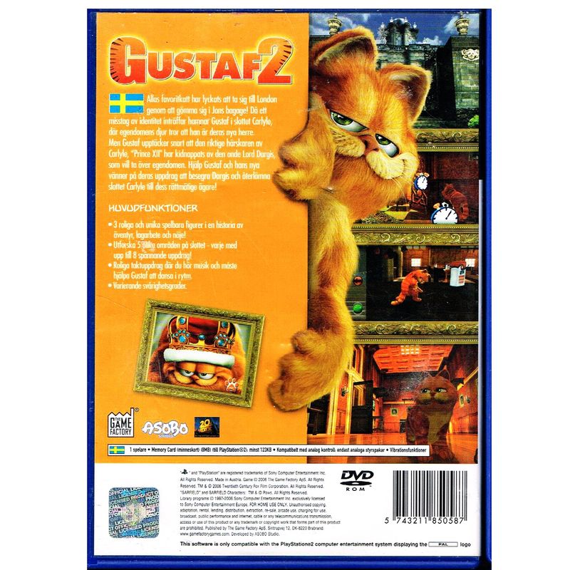 GUSTAF 2 PS2