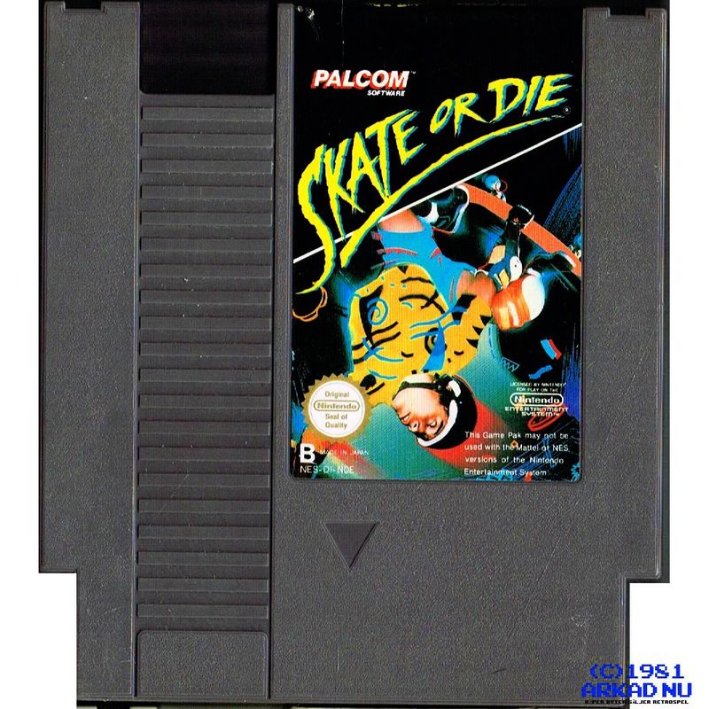 SKATE OR DIE NES