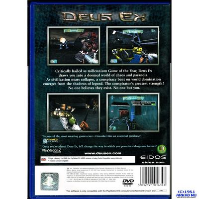 DEUS EX PS2