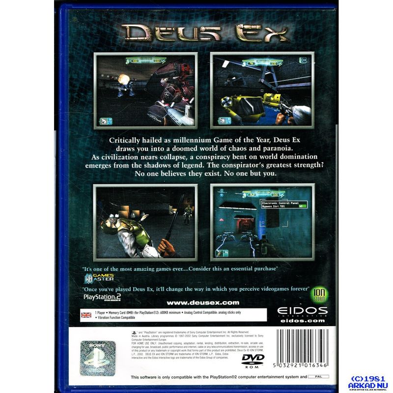 DEUS EX PS2