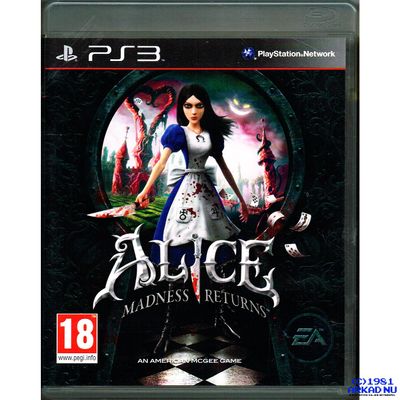 ALICE MADNESS RETURNS PS3