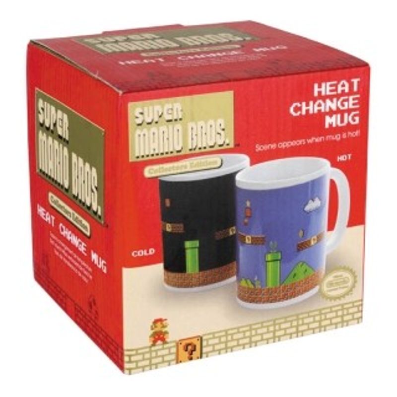 SUPER MARIO BROS VÄRMEKÄNSLIG MUGG