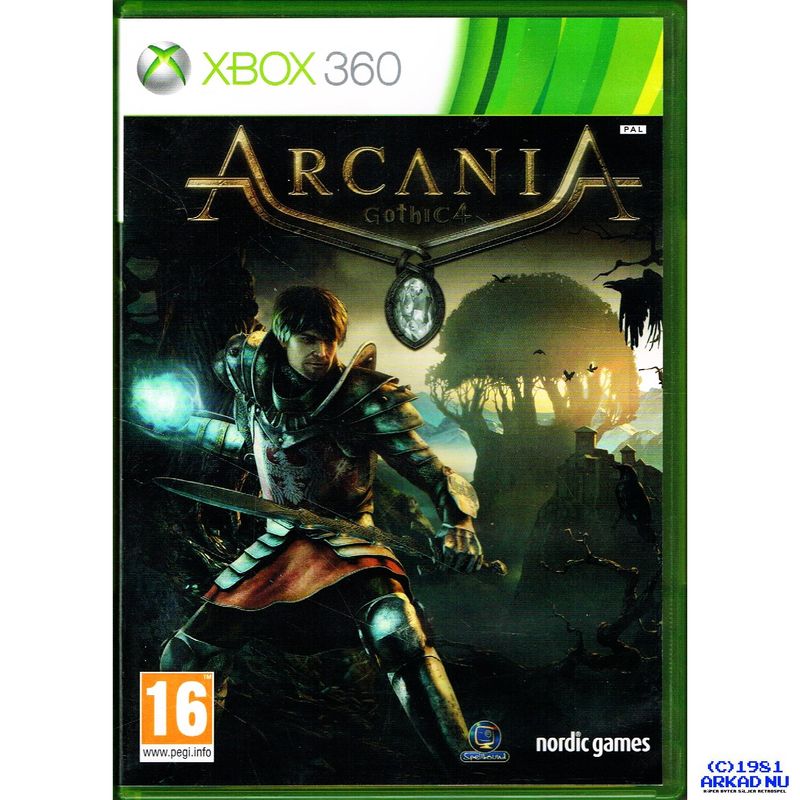 ARCANIA GOTHIC 4 XBOX 360