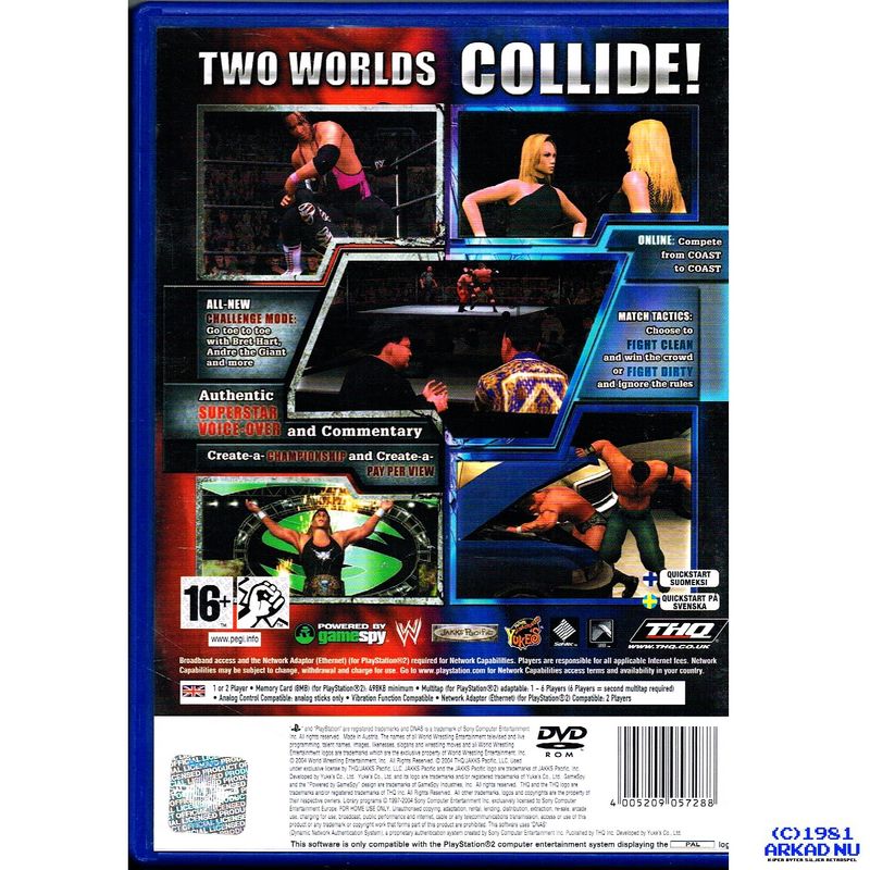 WWE SMACKDOWN VS RAW PS2