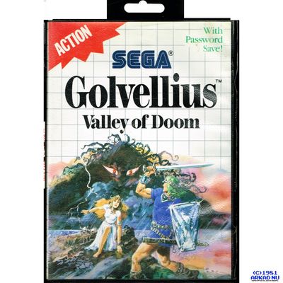 GOLVELLIUS VALLEY OF DOOM MASTERSYSTEM