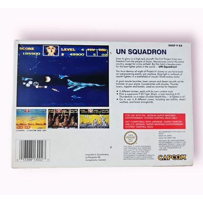 U.N. SQUADRON SNES SCN