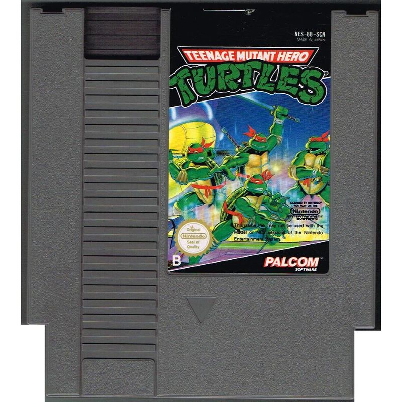 TEENAGE MUTANT HERO TURTLES NES SCN