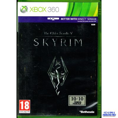 SKYRIM ELDER SCROLLS 5 XBOX 360