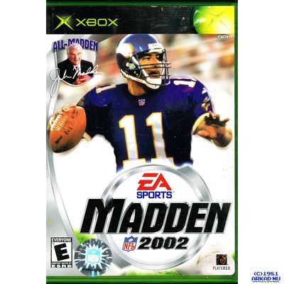 MADDEN NFL 2002 XBOX NTSC USA