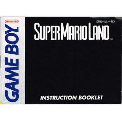 SUPER MARIO LAND GAMEBOY SCN