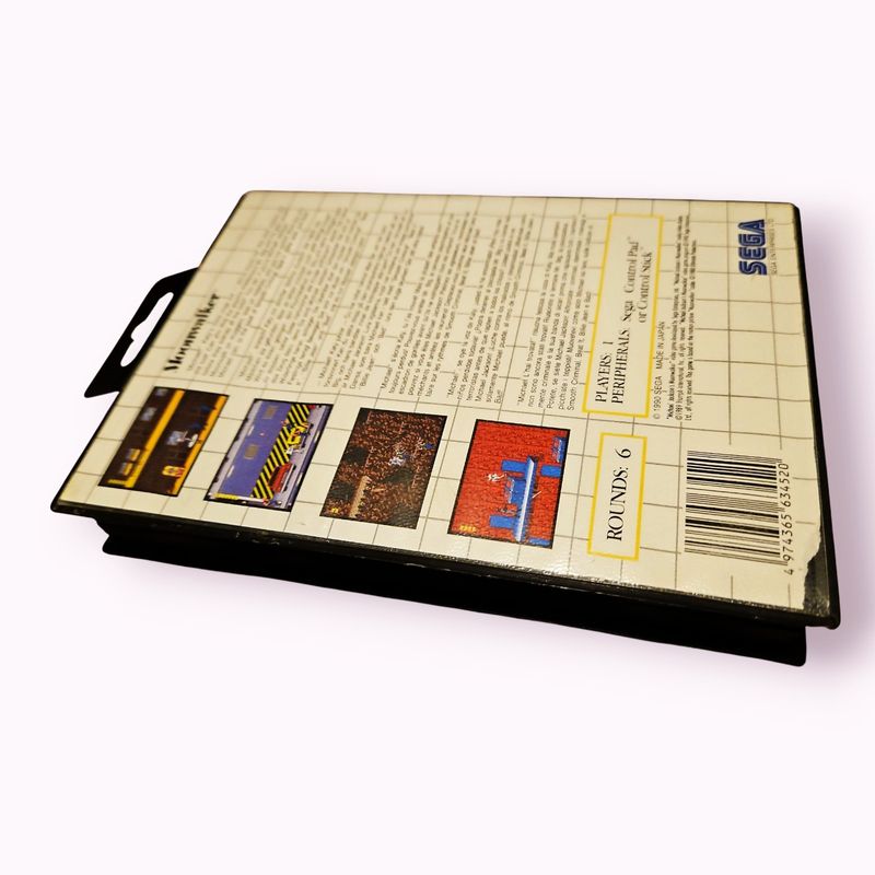 MICHAEL JACKSONS MOONWALKER MASTERSYSTEM