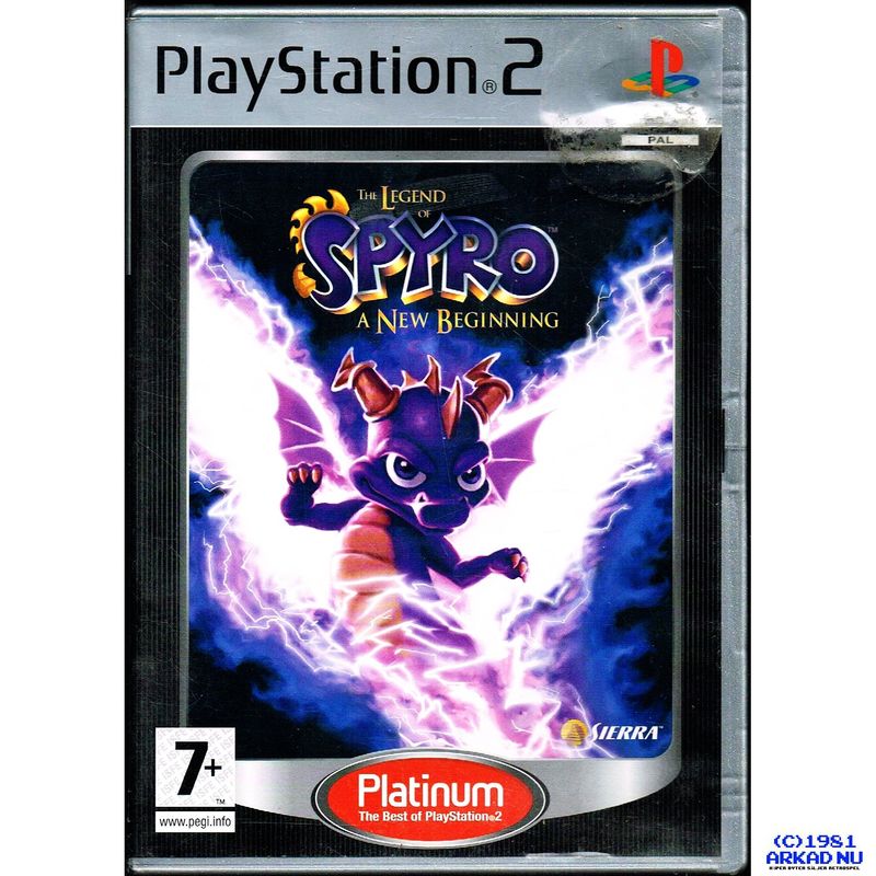 THE LEGEND OF SPYRO A NEW BEGINNING PS2