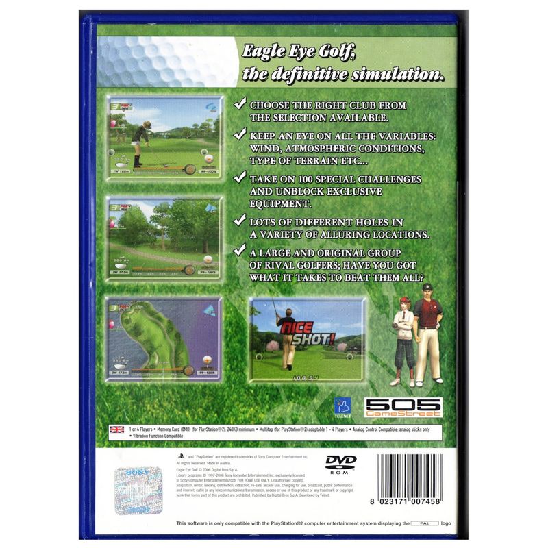 EAGLE EYE GOLF PS2