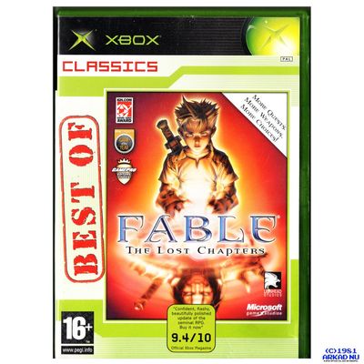 FABLE THE LOST CHAPTERS XBOX