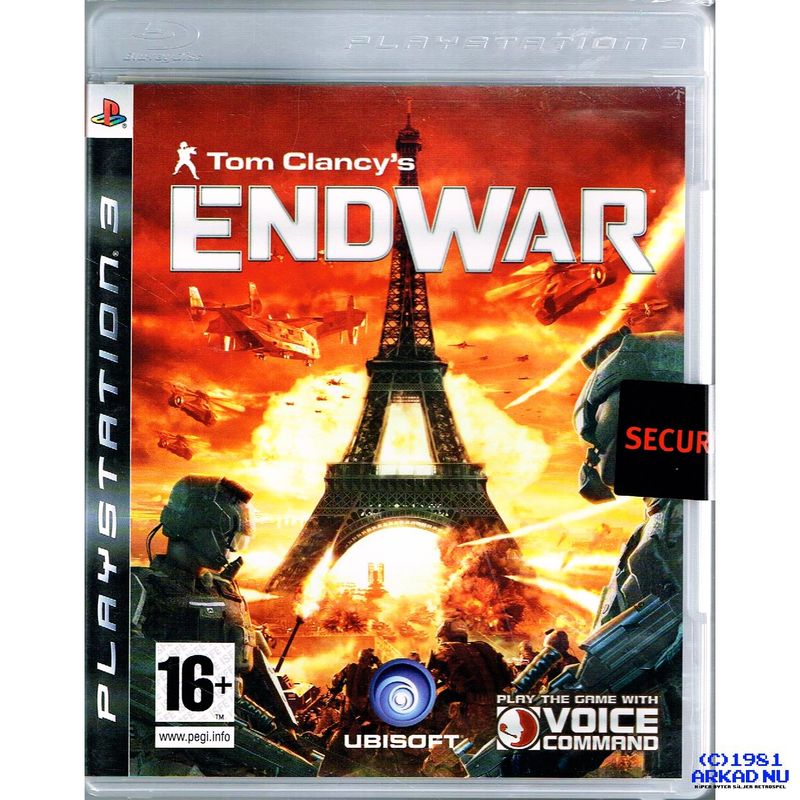 TOM CLANCYS ENDWAR PS3