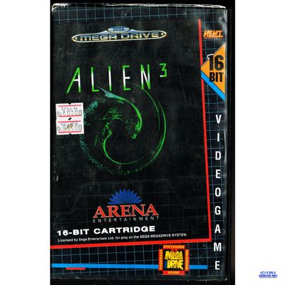 ALIEN 3 MEGADRIVE HENT HYRUTGÅVA