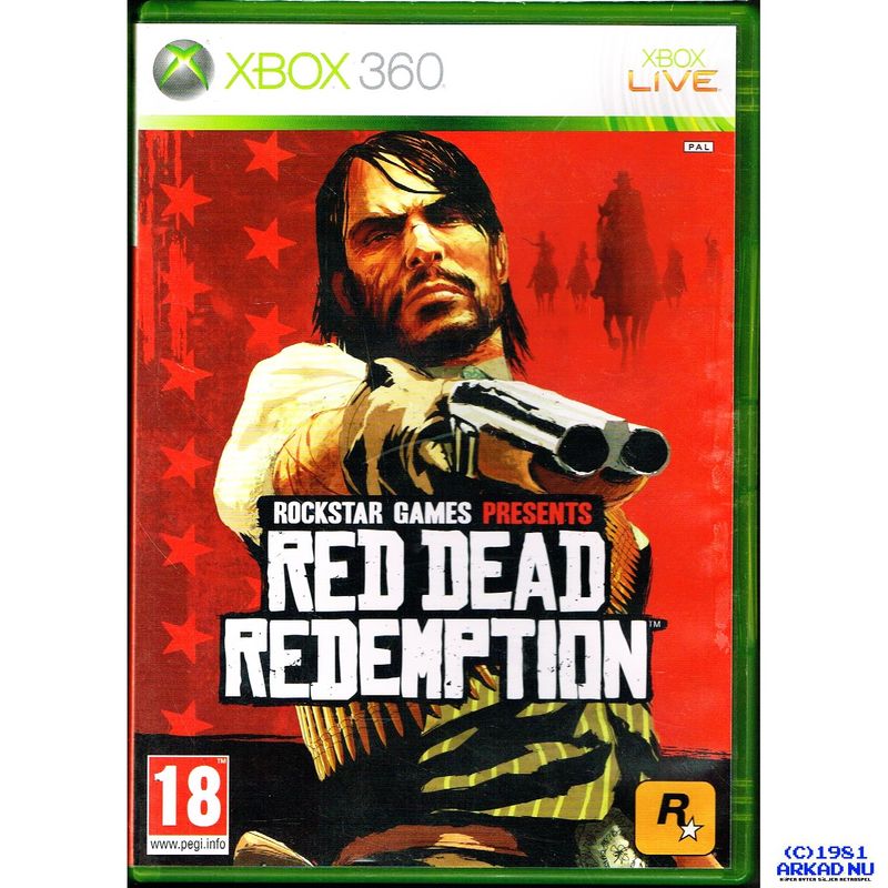 RED DEAD REDEMPTION XBOX 360