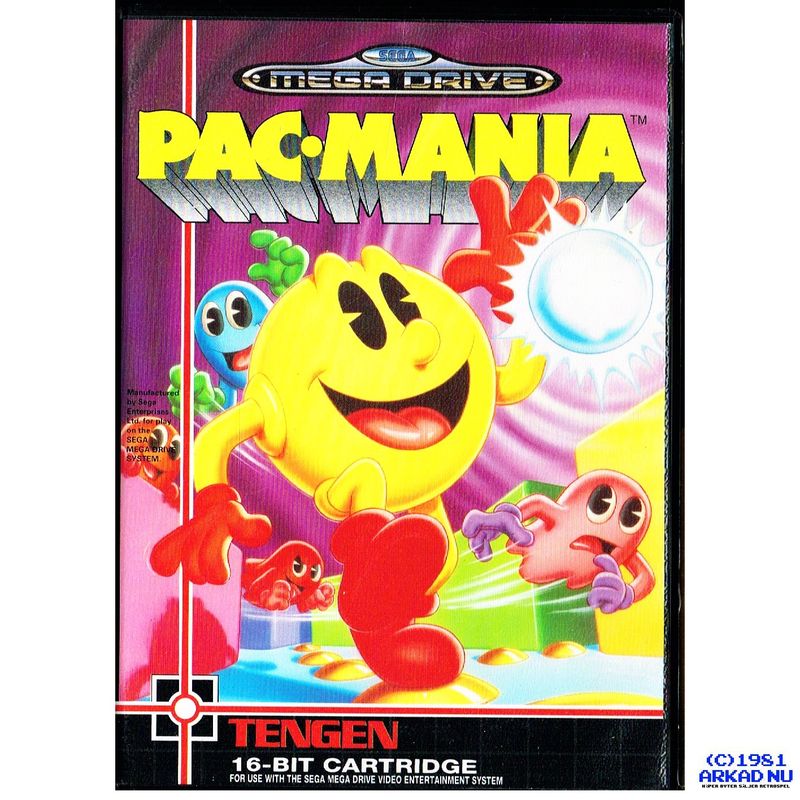 PAC-MANIA MEGADRIVE