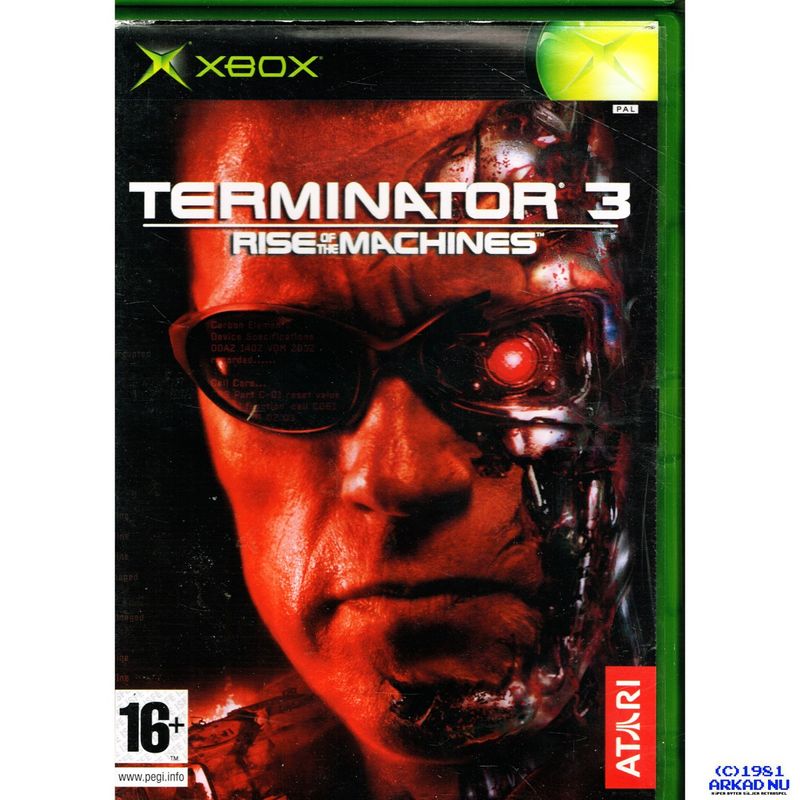 TERMINATOR 3 RISE OF THE MACHINES XBOX