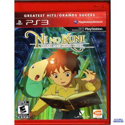 NI NO KUNI WRATH OF THE WHITE WITCH PS3 NTSC USA