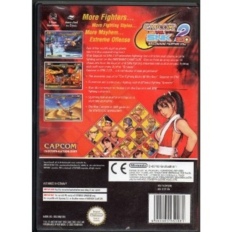 CAPCOM VS SNK2 EO GAMECUBE