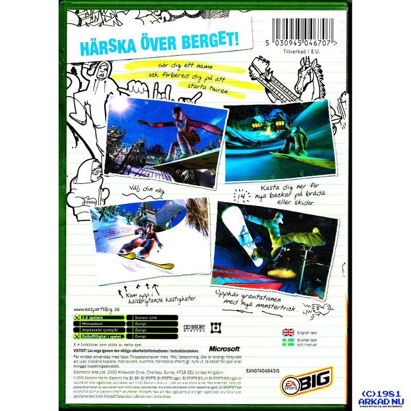 SSX ON TOUR XBOX