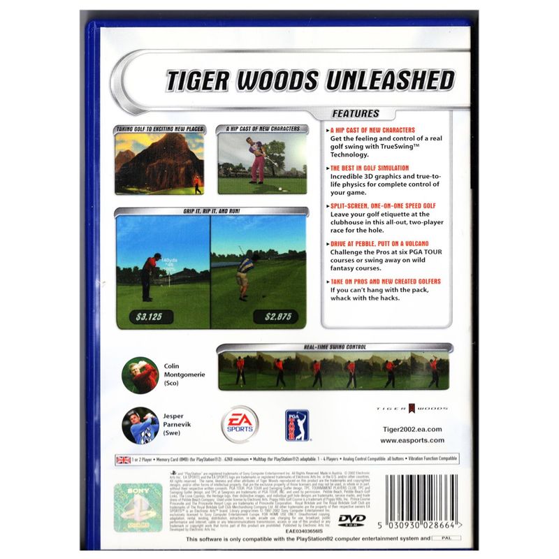 TIGER WOODS PGA TOUR 2002 PS2