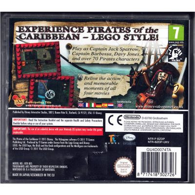 LEGO PIRATES OF THE CARIBBEAN DS