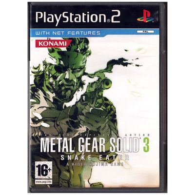 METAL GEAR SOLID 3 SNAKE EATER PS2