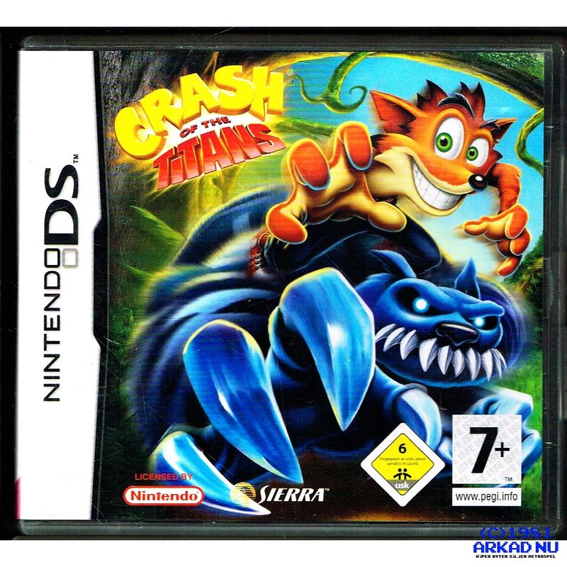 CRASH OF THE TITANS DS