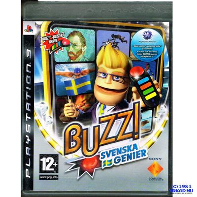 BUZZ SVENSKA GENIER PS3