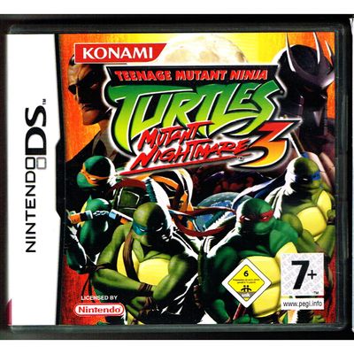 TEENAGE MUTANT NINJA TURTLES 3 MUTANT NIGHTMARE DS