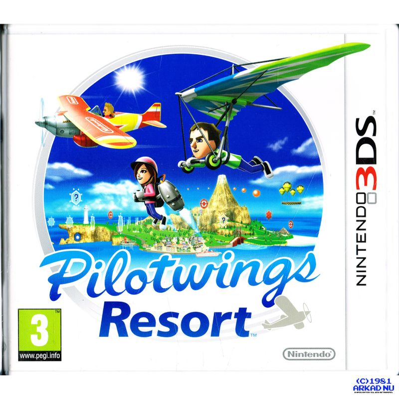 PILOTWINGS RESORT 3DS