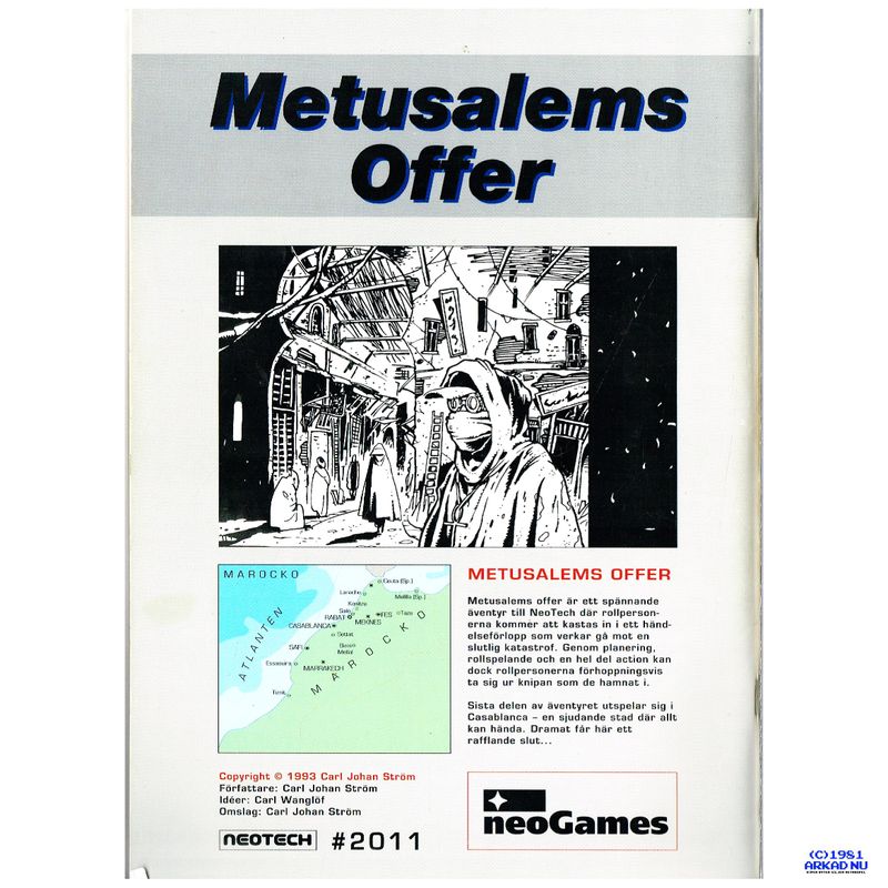 METUSALEMS OFFER NEOTECH ROLLSPEL