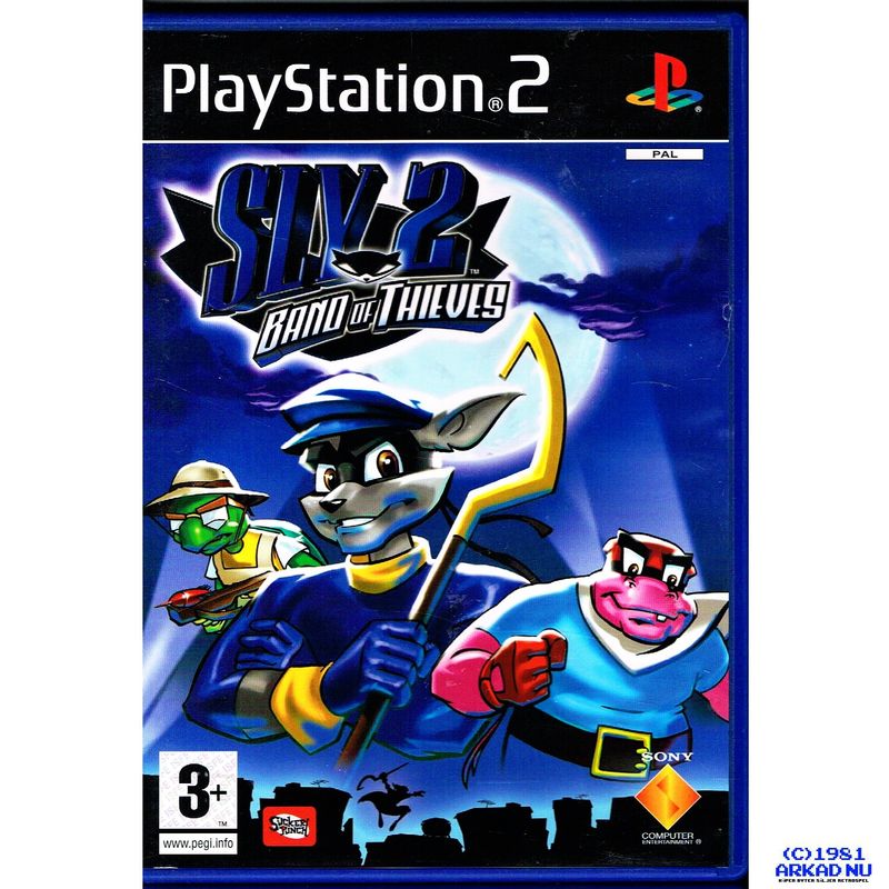 SLY 2 BAND OF THIEVES PS2