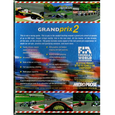 GRAND PRIX 2 PC BIGBOX