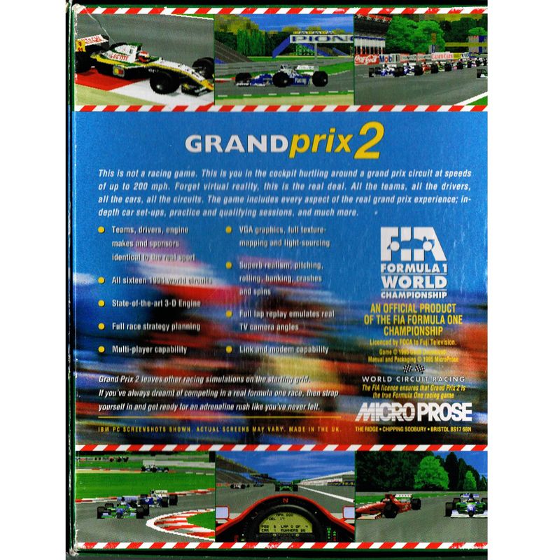 GRAND PRIX 2 PC BIGBOX