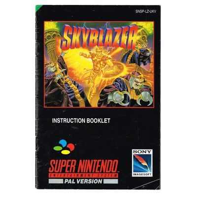 SKYBLAZER SNES