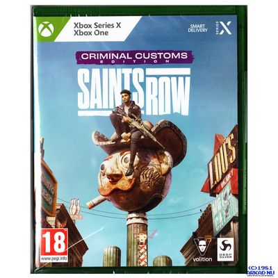 SAINTS ROW CRIMINAL CUSTOMS EDITION XBOX ONE / XBOX SERIES X