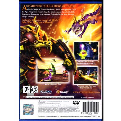 THE LEGEND OF SPYRO THE ETERNAL NIGHT PS2