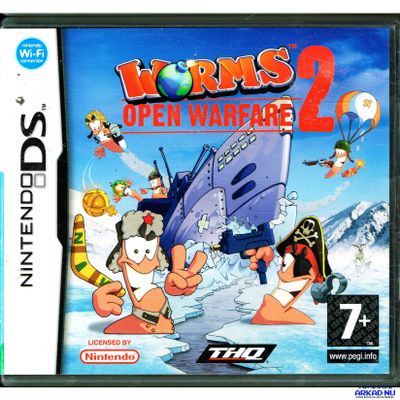 WORMS OPEN WARFARE 2 DS