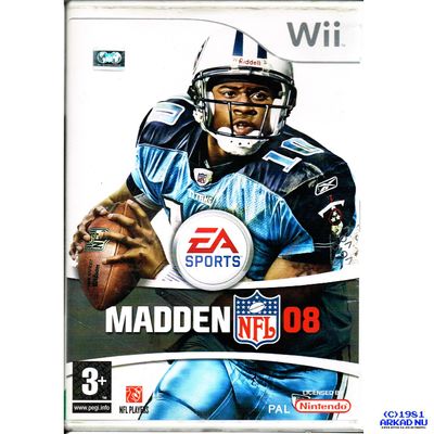 MADDEN NFL 08 WII