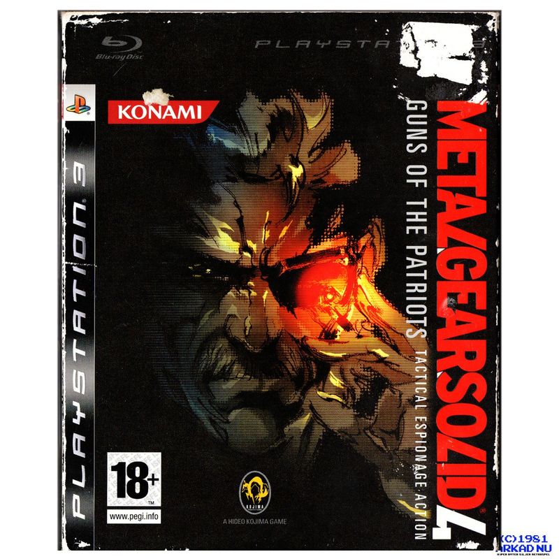 METAL GEAR SOLID 4 GUNS OF THE PATRIOTS PS3