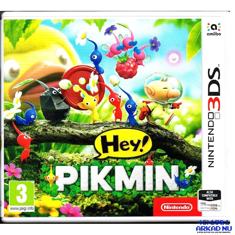 HEY PIKMIN 3DS