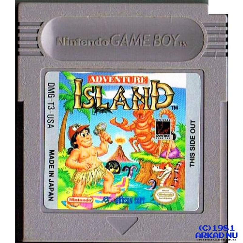 ADVENTURE ISLAND GAMEBOY