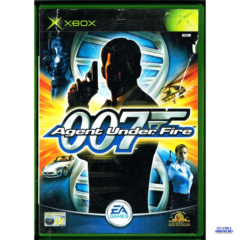 JAMES BOND 007 AGENT UNDER FIRE XBOX