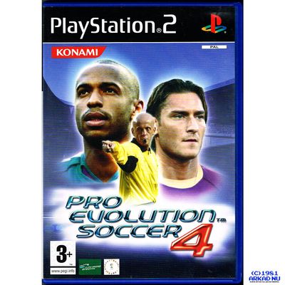 PES PRO EVOLUTION SOCCER 4 PS2 TYSK UTGÅVA