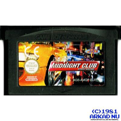 MIDNIGHT CLUB STREET RACING GBA