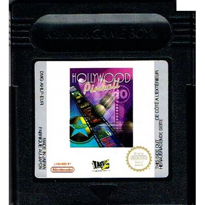 HOLLYWOOD PINBALL GAMEBOY COLOR